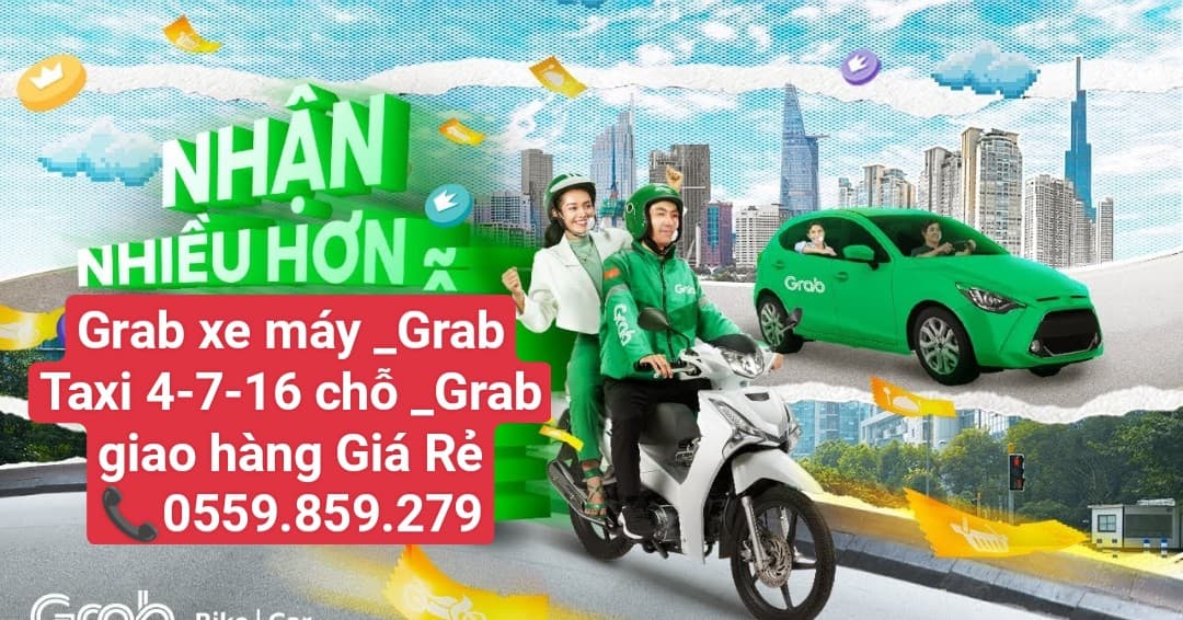 Gọi Ngay Grab Thuận An Bình Dương Siêu Rẻ ☎️ 0327 151 158 - Đặt Grab Nhanh