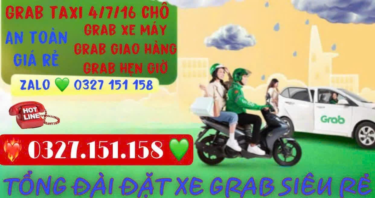 Garb xe máy Cần Thơ 0327 151 158 - Taxi 4 Chỗ - 7 Chỗ
