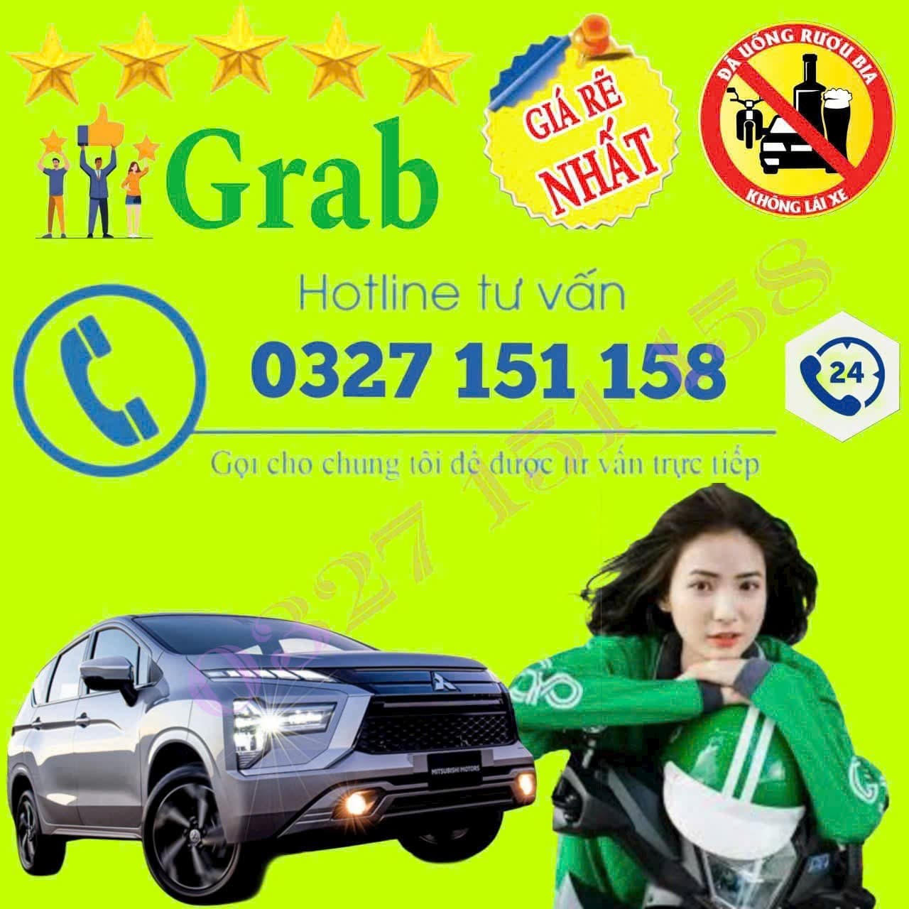 Grab Xe Máy Taxi Tam Phước - Grab Đồng Nai sđt xe máy taxi 0327 151 158